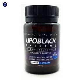 Lipo Black Extreme Classic - Seca Barriga - Ultra Potente