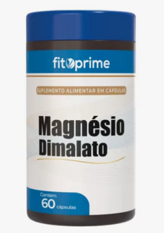 Magnésio Dimalato 550mg 60 Caps FITOPRIME - comprar online