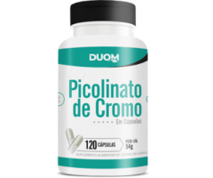 Picolinato de Cromo 120caps Duom