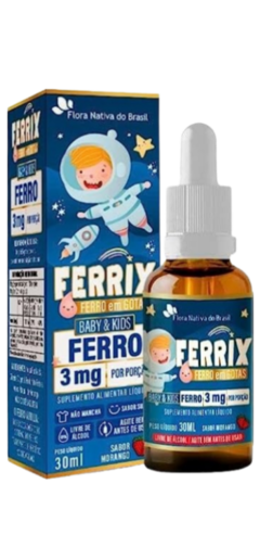 FERRIX (Ferro em gotas) 30ml