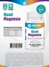 QUADMAGNÉSIO ( Dimalato + Taurato + Citrato+ Bisglicinato) 1500mg 60 cápsulas NUTRIVITALLE