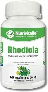 Rhodiola Rosea 1000mg 60caps Nutrivitalle