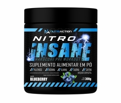 Nitro Insane Pré Treino Com 3 Creatina 300g LIMONADA SUIÇA - NUTRIACTION - comprar online