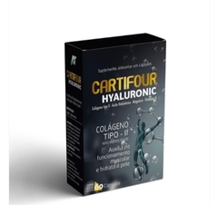 CARTIFOUR HYALURONIC COM COLÁGENO TIPO II C/ 60 CAPS