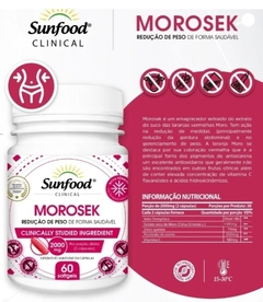 Morosek Morosil 2000 mg 60 Softgels. Sunfood - comprar online