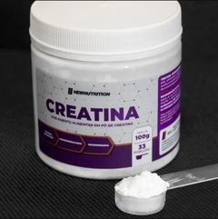 Creatina Monohidratada Micronizada em pó 150g NewNutrition - Branca Suplementos Alimentares