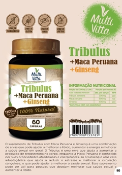 TRIBULUS MACA+GINSENG MULTI VITTA 60 CAPS