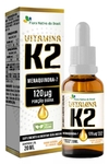 Vitamina K2 em gotas (Menaquinona-7) 120mcg 20ml - Flora Nativa