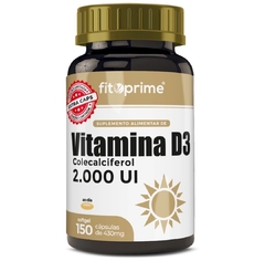 VITAMINA D3 2000UI 150 CAPSULAS FITOPRIME