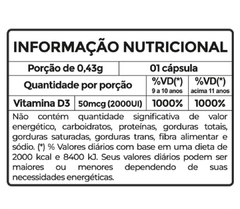 VITAMINA D3 2000UI 150 CAPSULAS FITOPRIME na internet