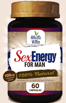 SEX ENERGY FOR MAN 700MG 60 CAPSULAS- MULTI VITTA