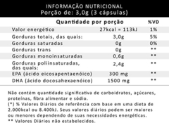 Mega DHA 1500mg Dha + 300mg Epa - 120 cápsulas - comprar online