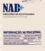 Nad+Ribosídeo De Nicotinamida (60 caps) - Multi vitta - comprar online