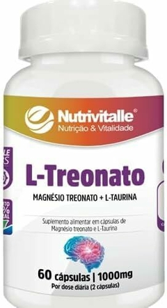 L-Treonato 1000mg Nutrivitalle 60caps