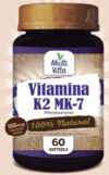 VITAMINA K2 MK7 60 CAPSULAS 1000MG MULTI VITTA