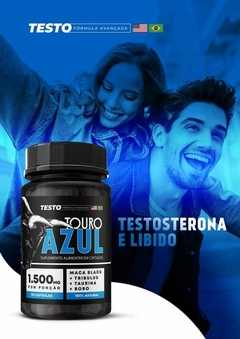 3 POTES Touro Azul 1500mg 90 Cápsulas na internet