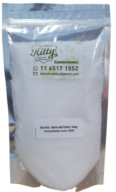 Xilitol 100% Natural Apto Diabético Keto x 500g