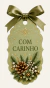 Tag de Natal - Coleção Bosque encantado - 10 Unid - Embalagens Conceito