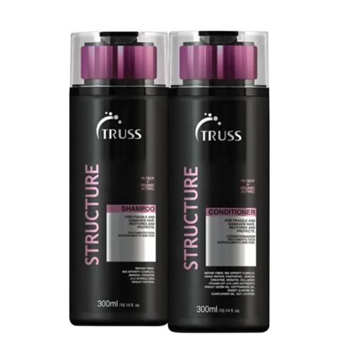 KIT SHAMPOO E CONDICIONADOR STRUCTURE 300ML - TRUSS