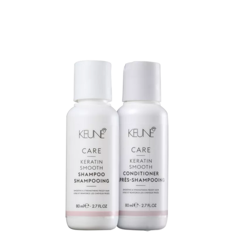 Kit Shampoo e Condicionador Keratin Smooth 80ml - Keune