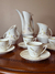 Conjunto de café lavanda na internet