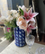 Vaso blue & white - comprar online