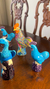 escultura chinesa ~ galo rose family - comprar online