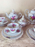 Conjunto de chá, café e bolo floral - comprar online