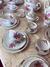 Imagem do Conjunto de chá, café e bolo floral