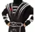 Fantasia Ninja Samurai Infantil Detalhes Cinza + Capuz Luxo - comprar online