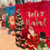 Kit 5 Sacola Para Presente Natalina Reforçada 18x23cm Natal Com Glitter Luxo Sortidas - loja online