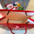 Kit 5 Sacola Para Presente Natalina Reforçada 18x23cm Natal Com Glitter Luxo Sortidas - FANTASIAS & CIA