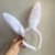 Kit Tiara Coelho Para Fantasia Cosplay Branco Tiara + gravata borboleta + rabinho Carnaval Páscoa Halloween fantasia - comprar online