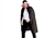 Capa de Vampiro Dracula Adulto Unisex Halloween com Gola