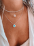 Choker Letras Madrepérolas prata 925