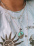 Choker medalhas prata 925 - Carioca das Gemas