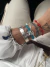 Pulseira azurita pedra natural prata 925? - comprar online