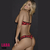 Conjunto de algodón y lycra estampado Lara - Lara. Corpiño push up soft. Colaless. (5360-LAR) - tienda online