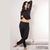 Pijama - Casaca y pantalón tela desajugada con puntilla (P9043-ANP) - tienda online