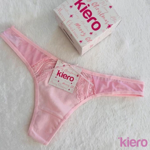 Colaless rosa. Puntilla. Algodón y lycra (3991-KIR)