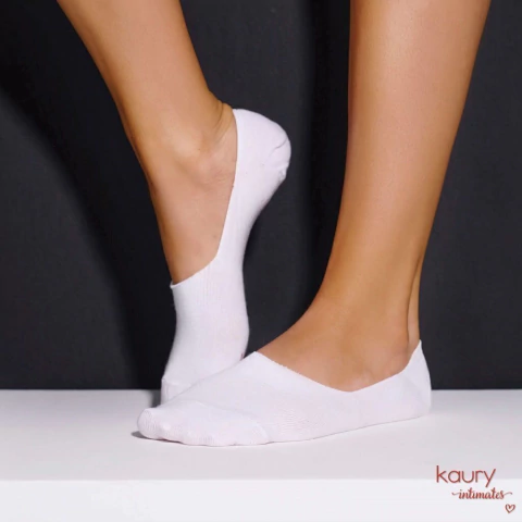 Pack x3 - Medias balerinas de algodón (100-KAI)