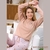 Pijama Jersey Remera Manga Larga con Estampado y Pantalón Estampado -Ositos- (4283-MKP)