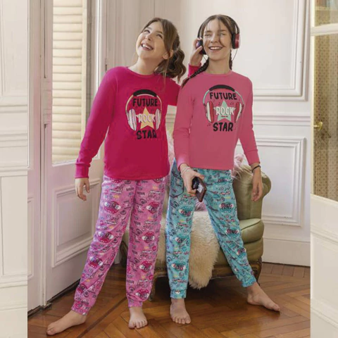 Pijama Nena Polydon Con Estampa (522/1-PIA)