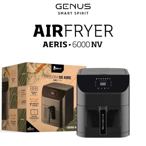 Freidora de aire - 6 litros - Genus Aeris-6000NV (8303-FOX)