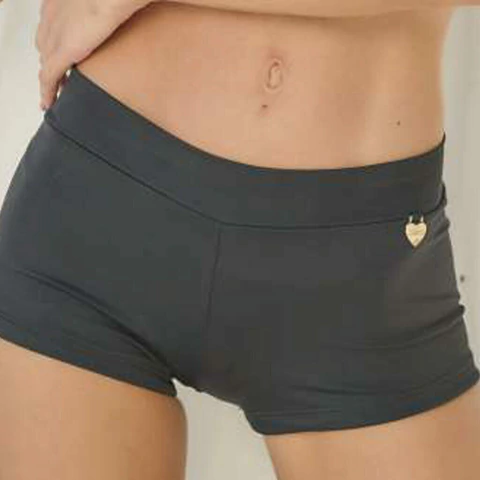Short. Cintura y piernas dobles. Tricot (4120-KIM)