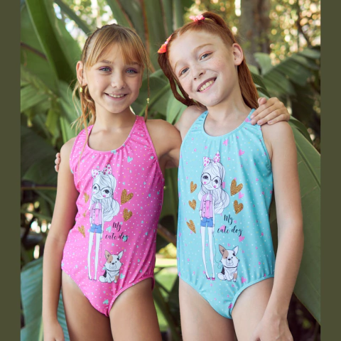 Entera Estampado Ray. Nena - Tricot - Vedettina (4739-KIM)