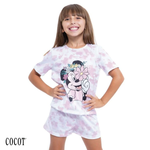 Pijama manga cortas Minnie (20339-COP)