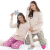 Pijama de algodón interlock Gatitos (639-PIA)