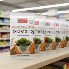 SNACK DE ALGA SABOR BBQ OKAZUNORI 4G - TOKYO FOODS - comprar online