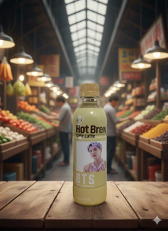 REFR. DE CAFE LATTE BTS 350ML (HOT BREW) - comprar online